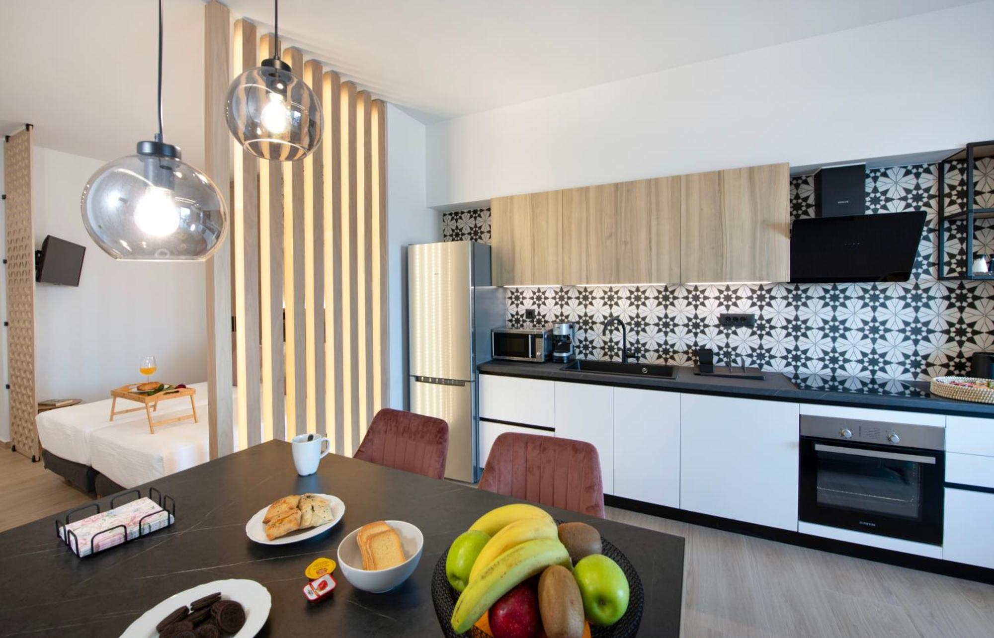 Alpha Suites Hriszí Aktí Haniá Kültér fotó