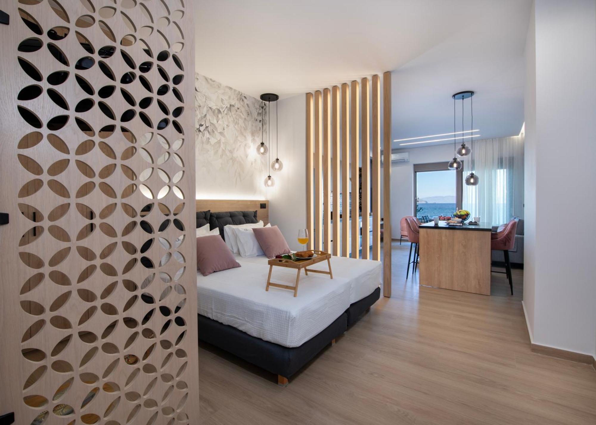 Alpha Suites Hriszí Aktí Haniá Kültér fotó