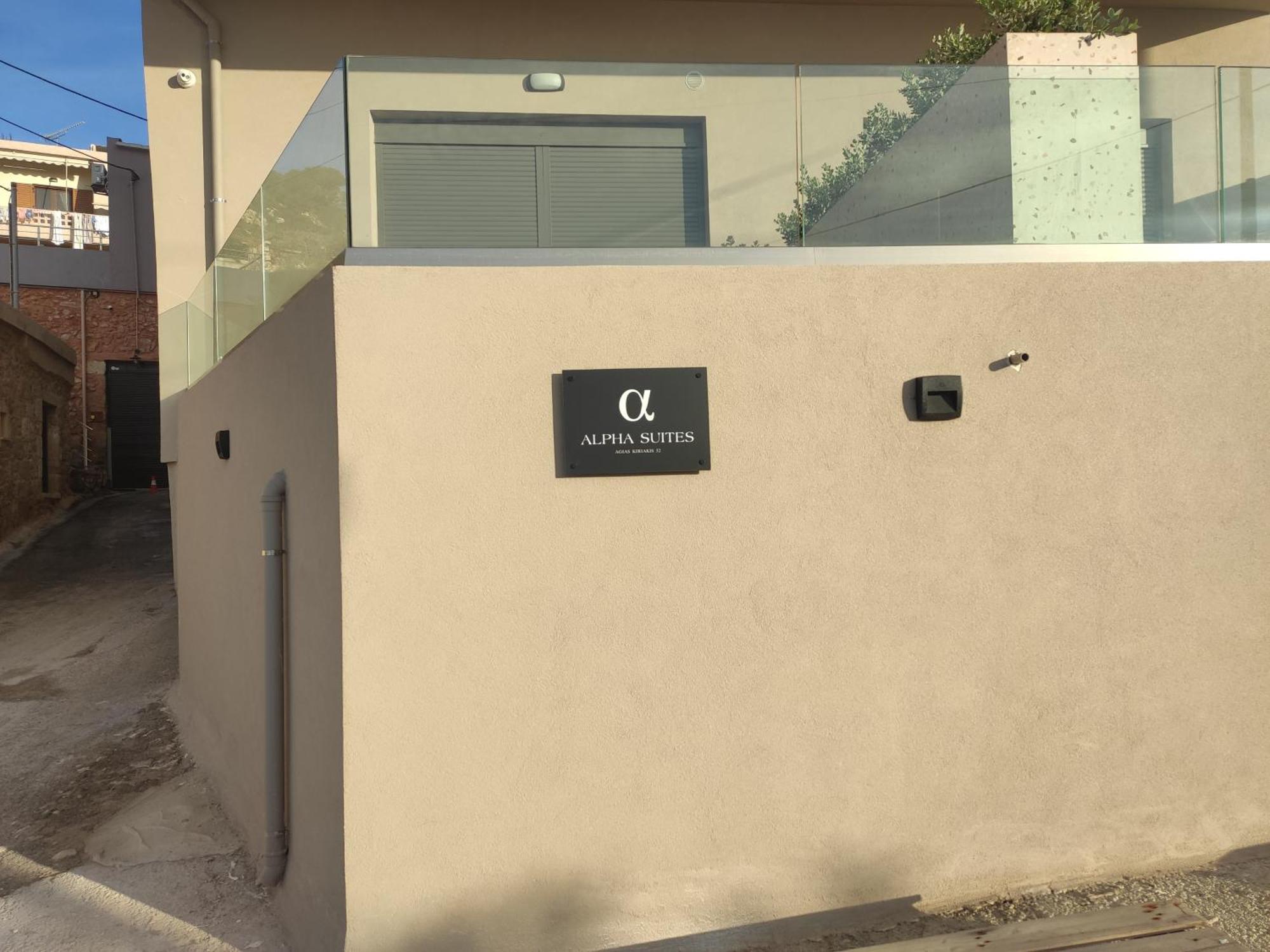Alpha Suites Hriszí Aktí Haniá Kültér fotó